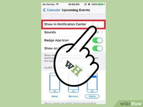 Imagen titulada Turn Off Calendar Notifications on an iPhone Step 10