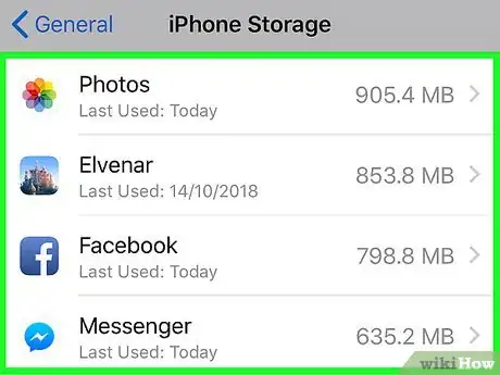 Imagen titulada Free Up Space on Your iPhone Step 14