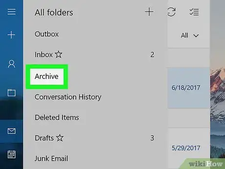 Imagen titulada Access Archived Emails in Outlook Step 6