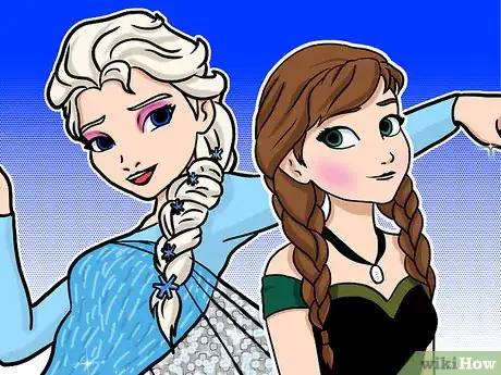 Imagen titulada Act and Look Like Elsa from Frozen Step 4
