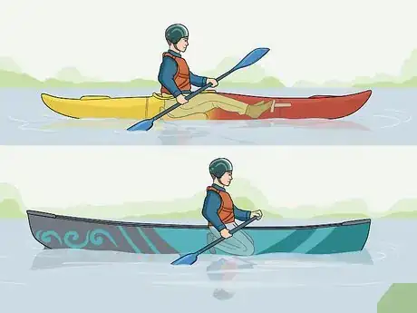 Imagen titulada Tell the Difference Between a Kayak and Canoe Step 4
