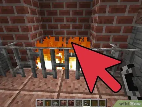 Imagen titulada Build a Brick Fireplace With a Chimney in Minecraft Step 8