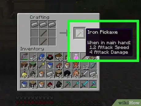 Imagen titulada Make Tools in Minecraft Step 11