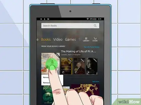 Imagen titulada Delete Books From Kindle Step 8