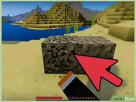 Imagen titulada Make Flint and Steel in Minecraft Step 1