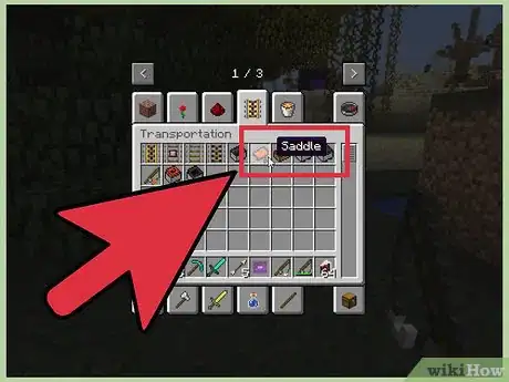 Imagen titulada Find a Saddle in Minecraft Step 20
