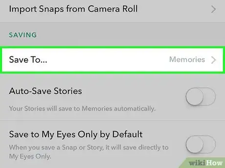 Imagen titulada Save Video on Snapchat Step 13