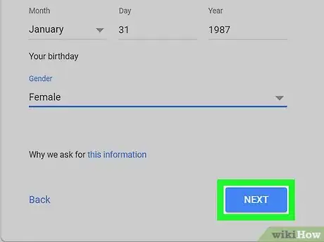 Imagen titulada Create a Gmail Account Step 27