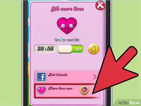 Imagen titulada Get More Lives on Candy Crush Step 1