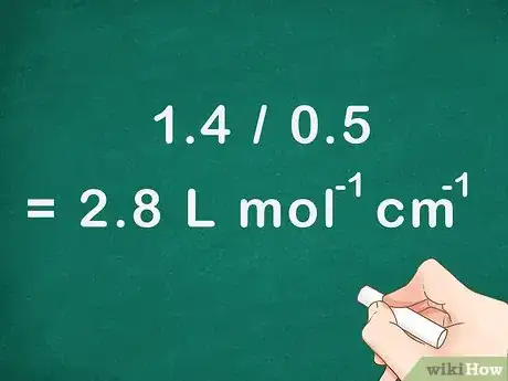 Imagen titulada Calculate Molar Absorptivity Step 8