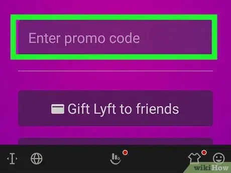 Imagen titulada Apply a Lyft Credit Code Step 5