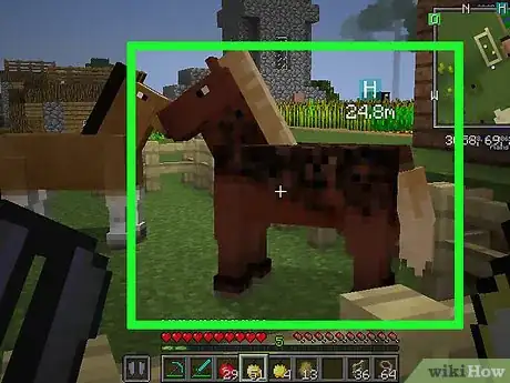 Imagen titulada Breed Horses in Minecraft Step 15
