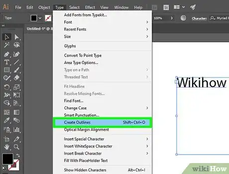 Imagen titulada Create an Outline in Adobe Illustrator Step 17