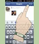 subir fotos a Facebook usando la aplicación de Facebook para IPhone