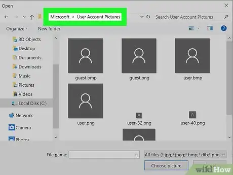 Imagen titulada Delete a User Account Picture in Windows 10 Step 5