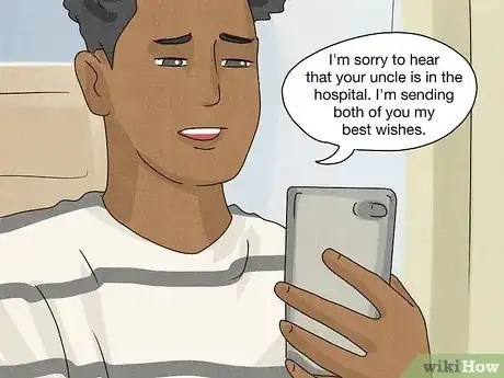 Imagen titulada What to Say when Someone Has Family Emergency Step 1