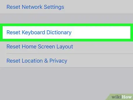 Imagen titulada Delete the Keyboard History on iPhone or iPad Step 4