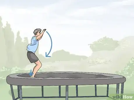 Imagen titulada Land a Front Flip on the Trampoline Step 8