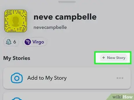 Imagen titulada Make a Custom Story on Snapchat Step 3