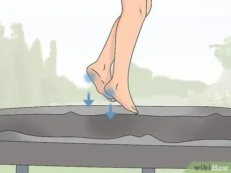Imagen titulada Land a Front Flip on the Trampoline Step 4