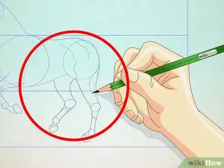 Imagen titulada Draw a Realistic Looking Horse Step 21