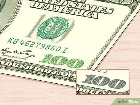 Imagen titulada Check if a 100 Dollar Bill Is Real Step 12