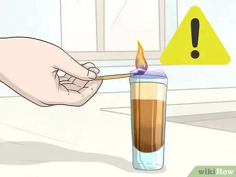 Imagen titulada Drink a Flaming Shot Step 1