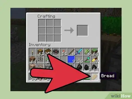 Imagen titulada Make Bread in Minecraft Step 9