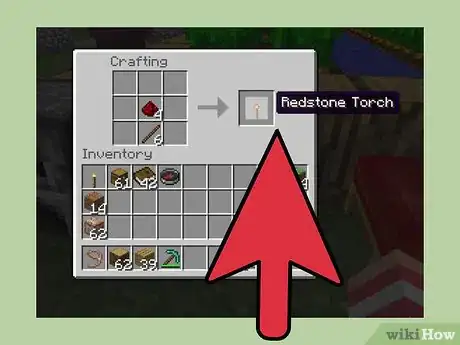 Imagen titulada Make a Torch in Minecraft Step 17