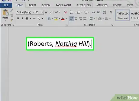 Imagen titulada Cite a Movie Using MLA Style Step 12