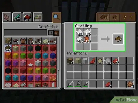 Imagen titulada Make a Book in Minecraft Step 5