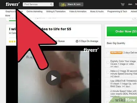 Imagen titulada Change Your Profile Picture on Fiverr Step 1
