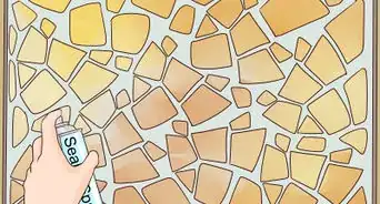hacer una mesa de mosaicos