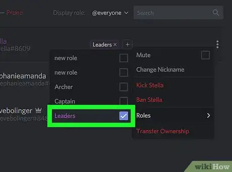 Imagen titulada Assign a Mod in a Discord Server on a PC or Mac Step 17