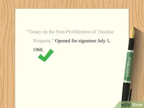 Imagen titulada Cite a Treaty Step 12