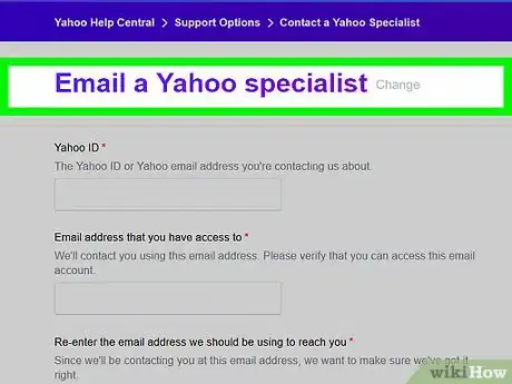 Imagen titulada Contact Yahoo Step 1