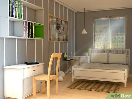 Imagen titulada Affordably Decorate a Small Bedroom Step 11