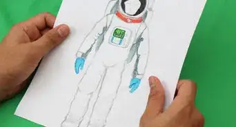 dibujar un astronauta