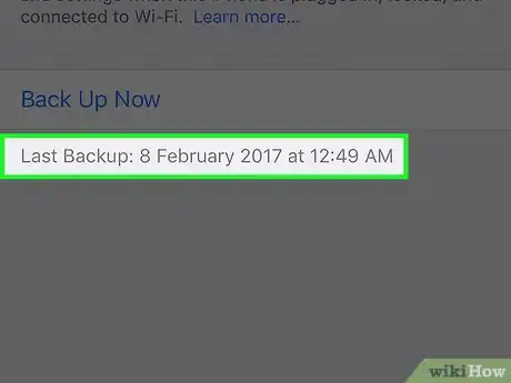 Imagen titulada See when Your Last iCloud Storage Backup Happened on an iPhone Step 4