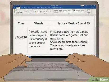 Imagen titulada Write a Music Video Script Step 7