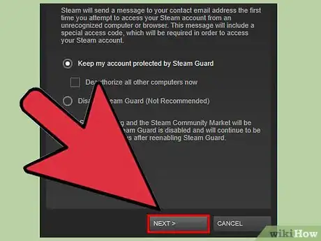Imagen titulada Enable Steam Guard Step 12