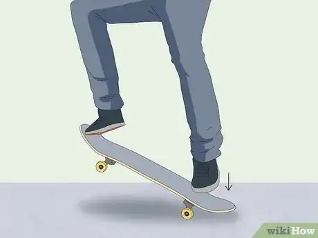 Imagen titulada 180 on a Skateboard Step 10