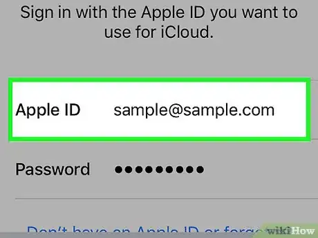 Imagen titulada Sign in to Your Apple ID Account on an iPhone Step 16