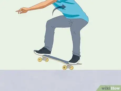 Imagen titulada 180 on a Skateboard Step 14