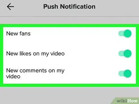 Imagen titulada Turn on Post Notifications on Tik Tok on Android Step 13