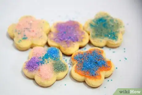 Imagen titulada Add Colored Sugar to Sugar Cookies Step 6
