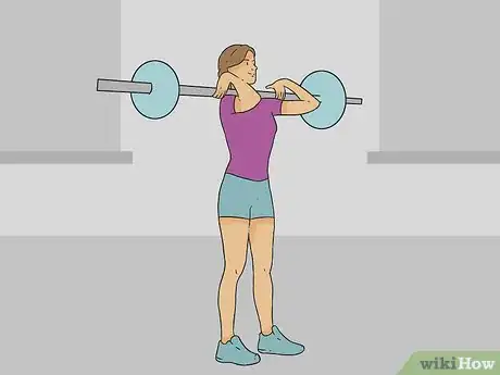 Imagen titulada Front Squat Step 8