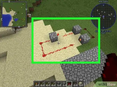 Imagen titulada Make a Redstone Dispenser Loop in Minecraft Step 3