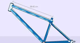 medir el tamaño del cuadro de una bicicleta