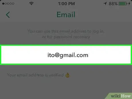 Imagen titulada Change Your Snapchat Email Step 5